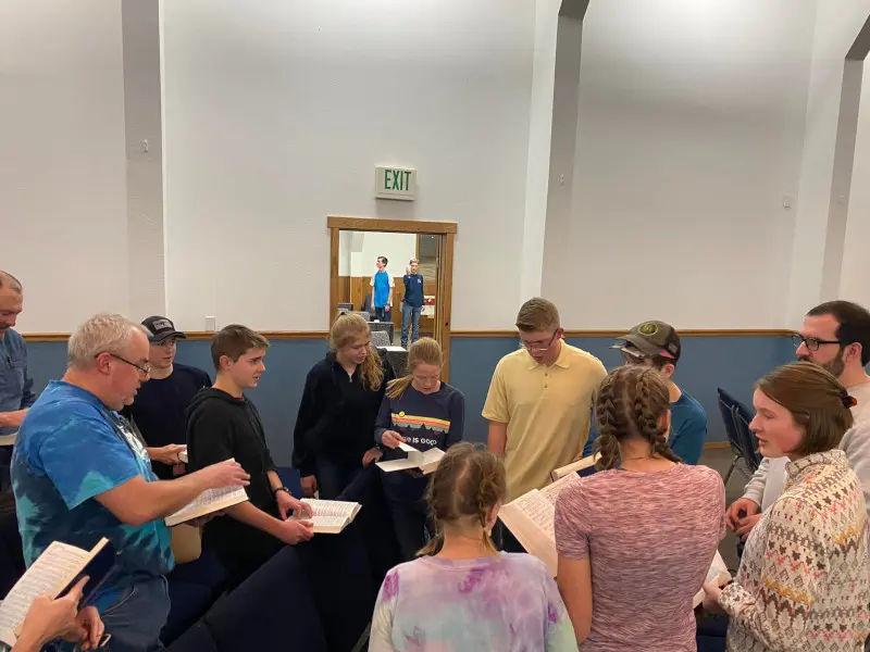 Christians having fun!