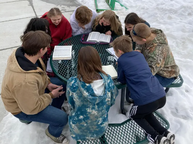 Christians having fun!